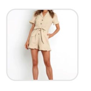 Petal and Pup romper